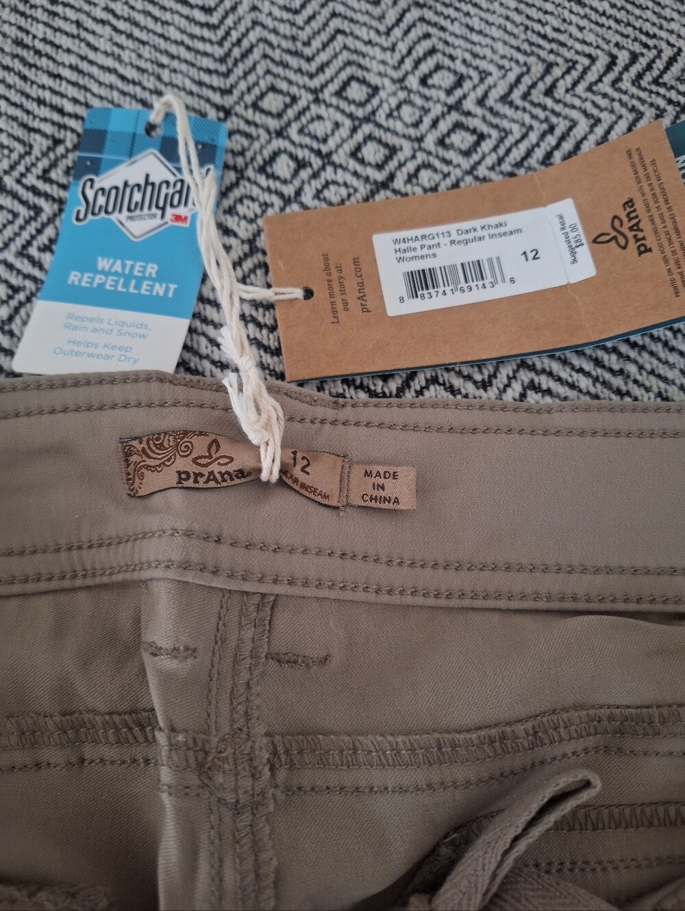 Prana Relaxed Fit Khaki Pants - Picture 4 of 5